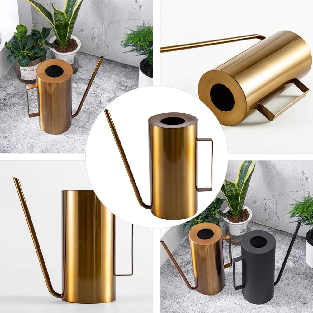 Cabilock Garden Sprayer Large Capacity Flowering Pot Easy to Use Steel Watering Can