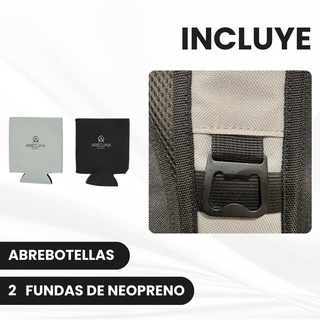 Mochila Nevera 28L Impermeable, Bolsa Térmica Isotérmica Portátil para Playa, Picnic, Camping y Excursiones