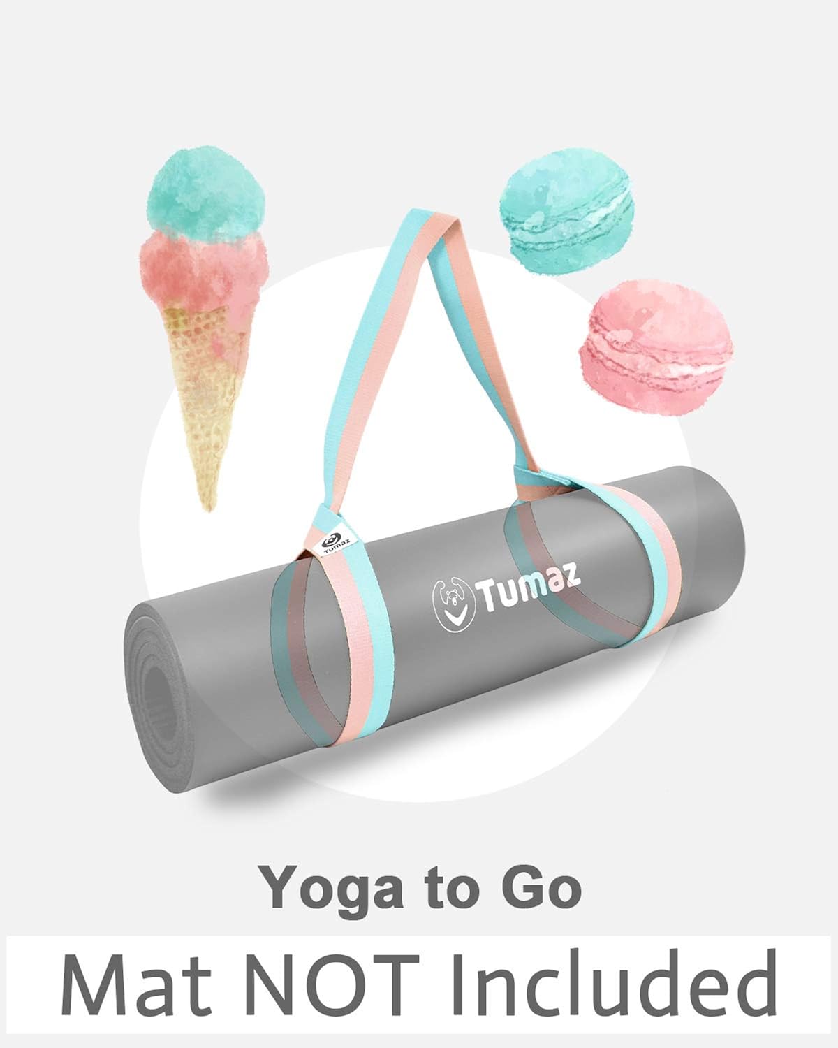 Tumaz Yoga Mat Strap [MAT NOT Included]