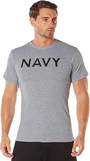Grey Physical Training T-Shirt - Navy