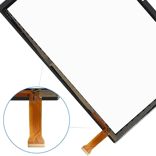 Miniatura 5 de Digitalizador para Pritom TronPad L10 10.1 pulgadas de reemplazo de pantalla táctil para Pritom TronPad L10 Pantalla táctil frontal Panel de cristal