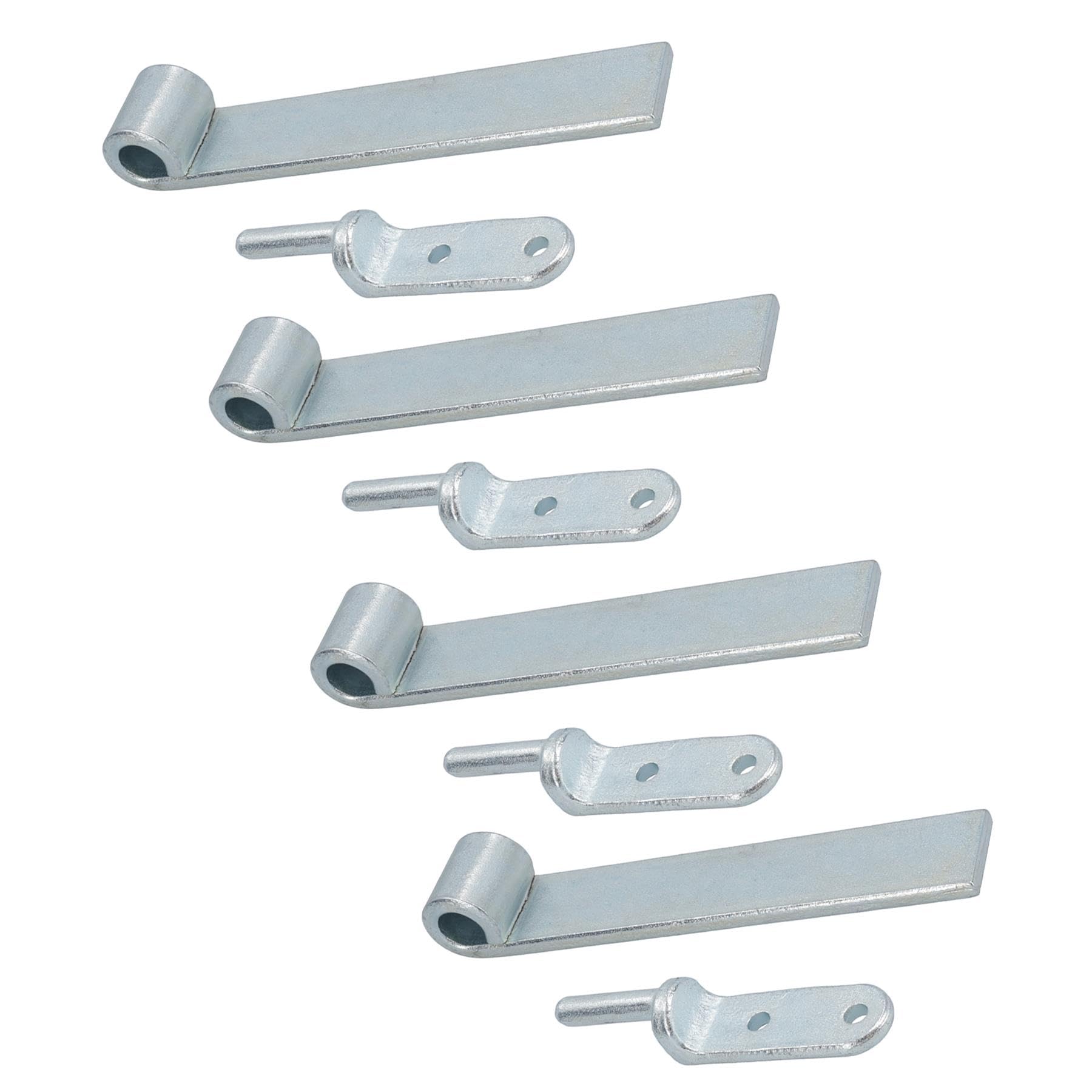 Charnières de hayon 160 mm HD pour réparer les ridelles avec axe lourd 12,5 mm