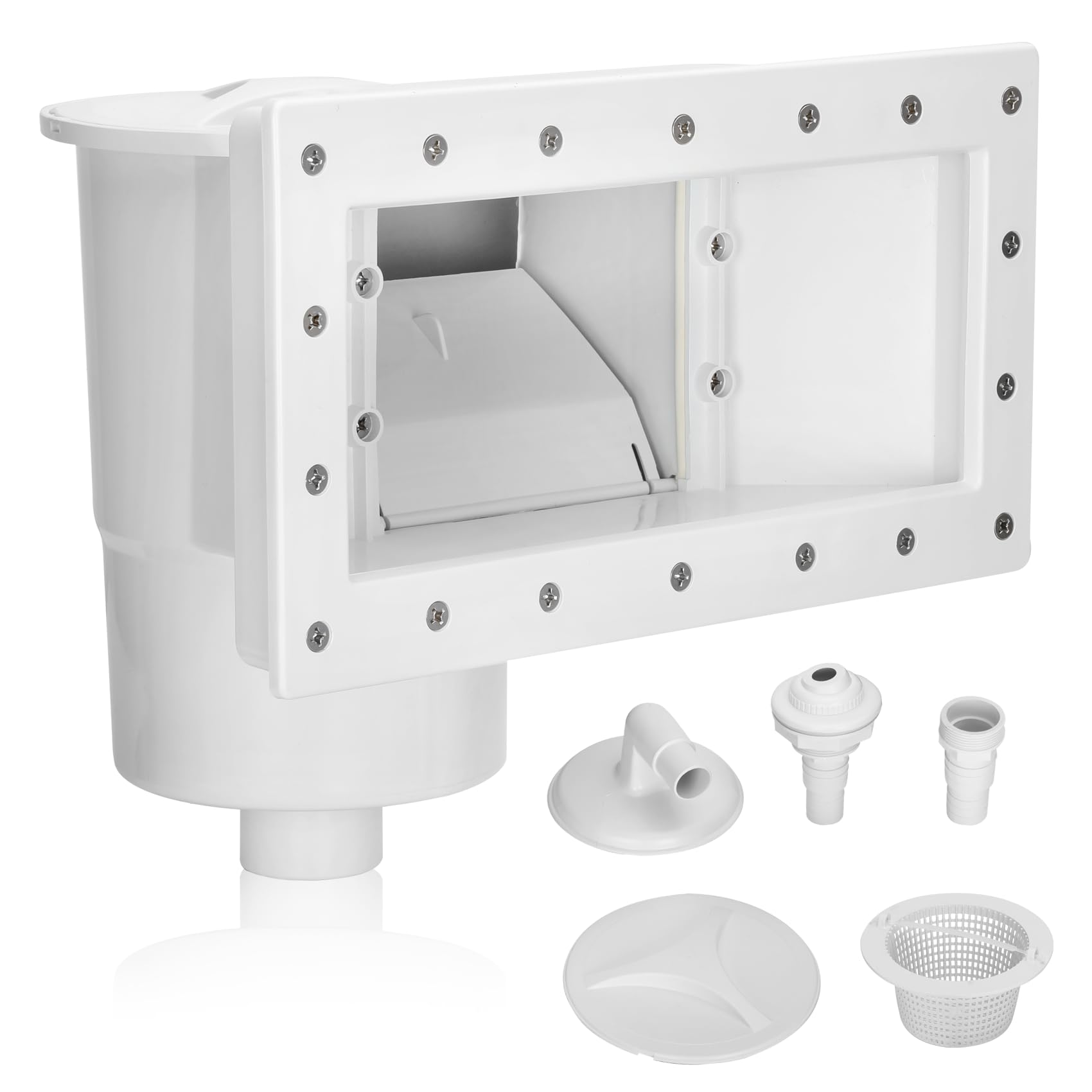 Harsire Sp1091wm ThruWall Skimmer Kit, L14?× W7.7?, Wide Mouth Wall