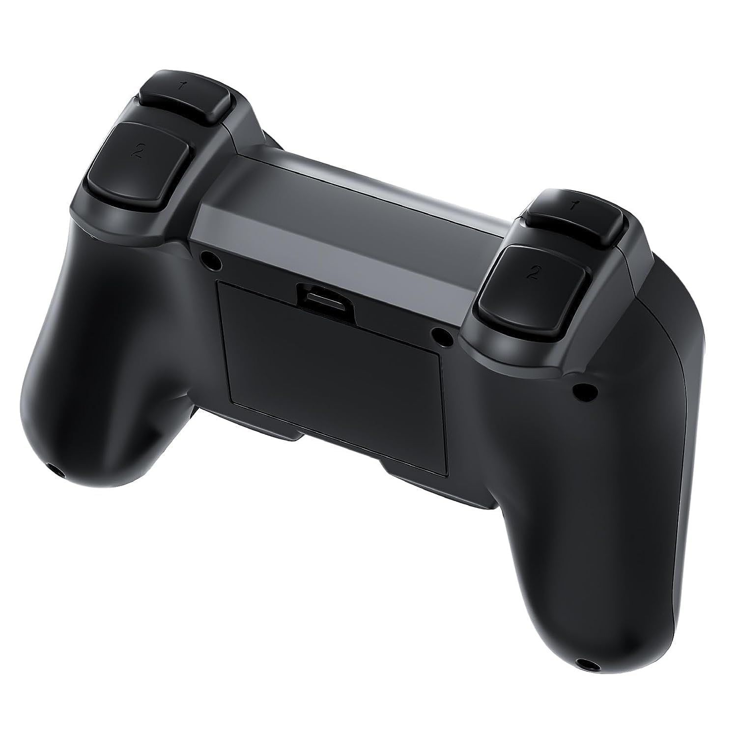 Back view of DOYO controller with open battery compartment