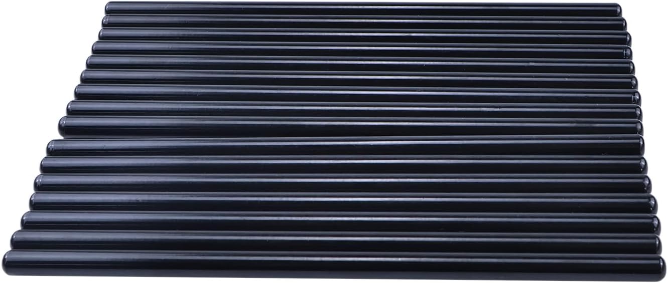 16PCS LS 5/16" Hardened 7.400" Chrome Push Rods Kit Compatible with GM LS1 LS2 LS3 LS6 L92 L99 1999-2013 4.8L 5.3L 6.0L 6.2L Engines