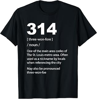 314 St. Louis Definition Funny T-Shirt