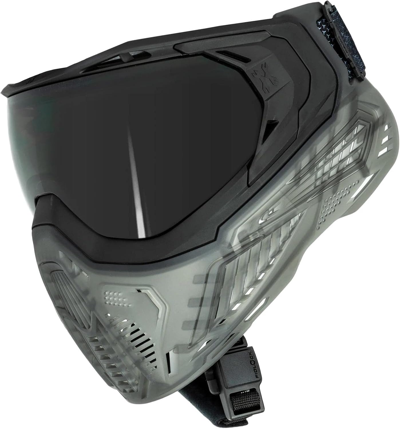 HK Army SLR Face Mask Goggle with Thermal Anti Fog HD Pure Lens System for Paintball and Airsoft - Ash