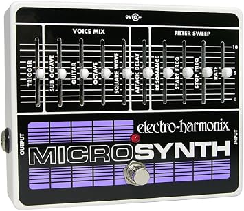 Electro-Harmonix Micro Synth Analog Guitar Synth Pedal
