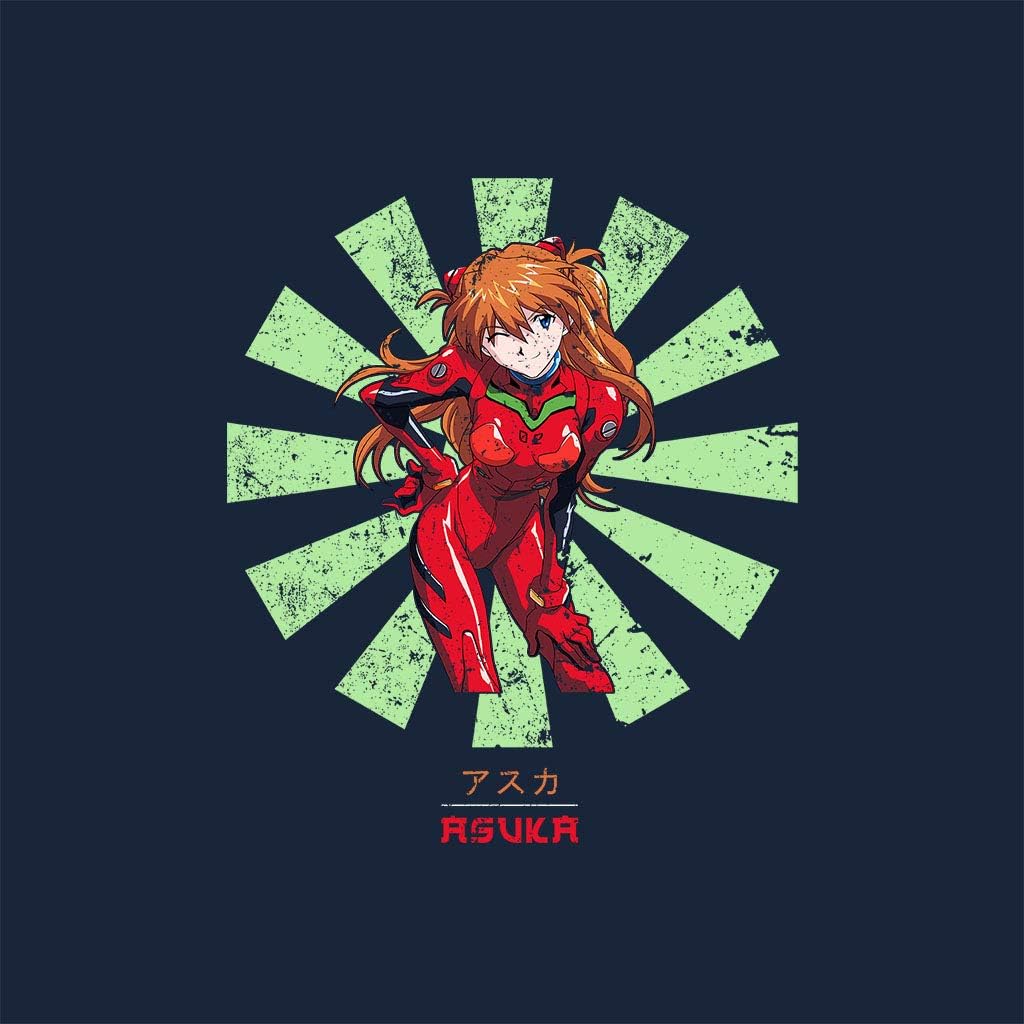 Neon Genesis Evangelion Asuka Retro Japanese Greeting Card Amazon Co Uk Stationery Office Supplies