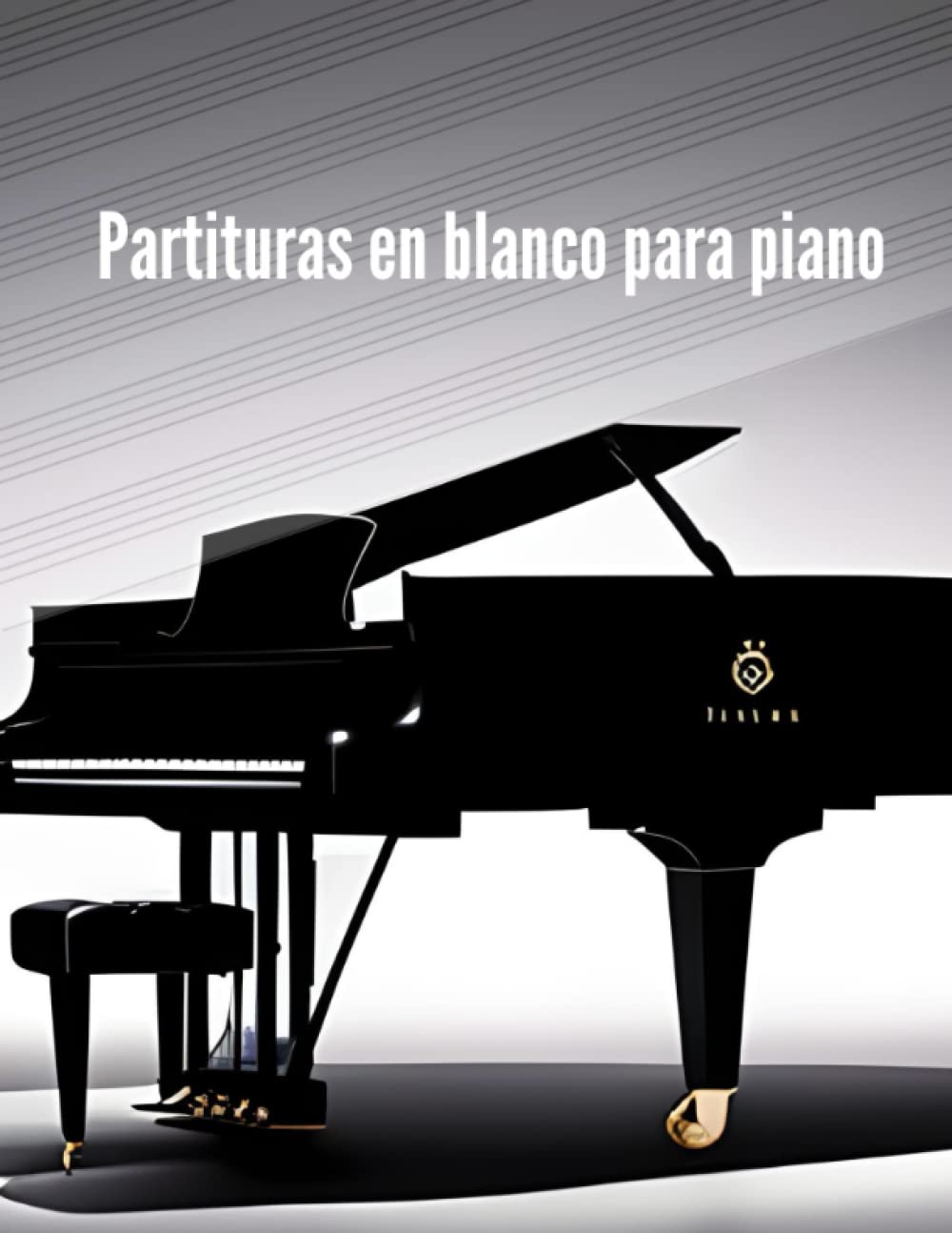 Cahier de musique pour piano : fini les feuilles volantes avec nos portées vierges