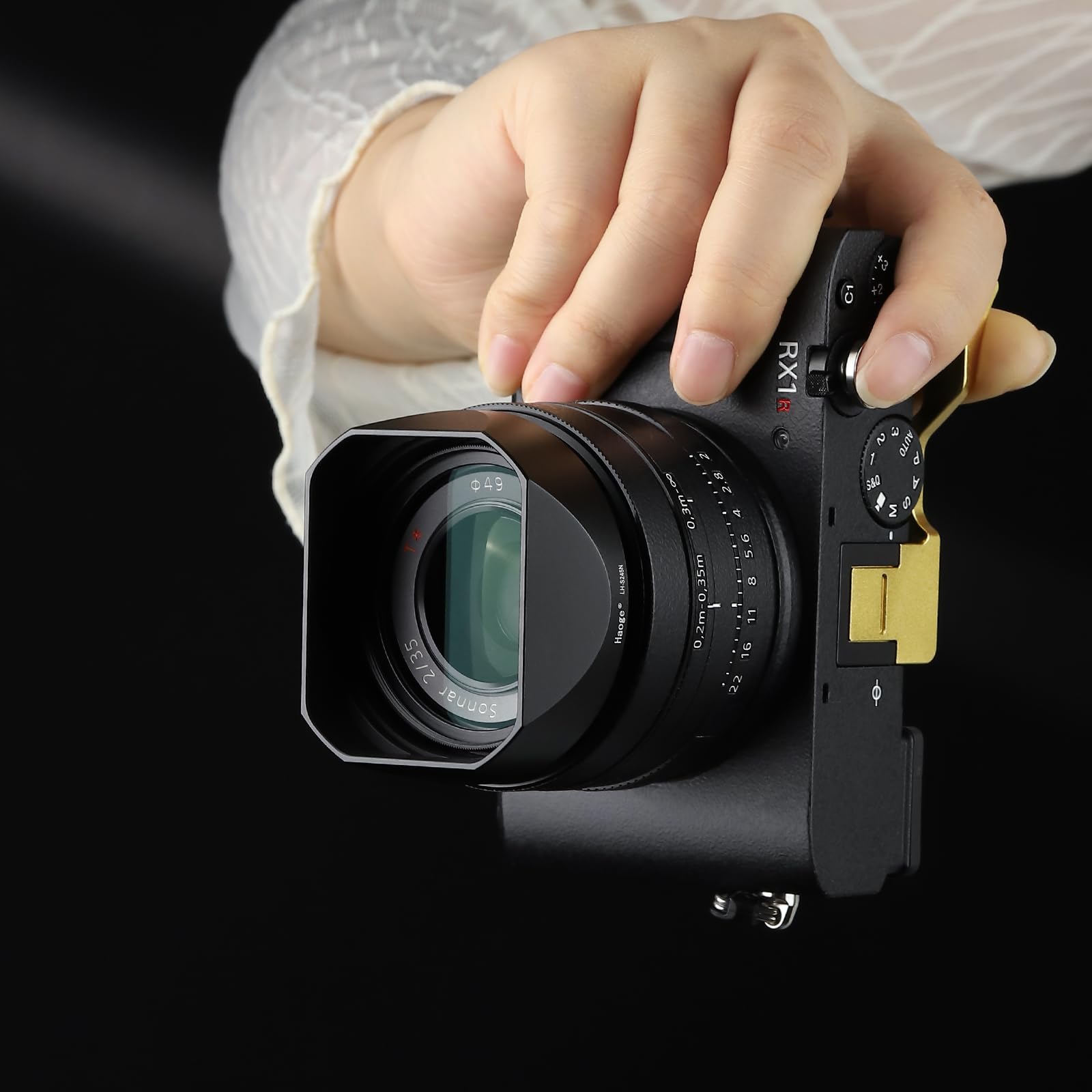 Haoge Metal Lens Hood for Sony G Lenses