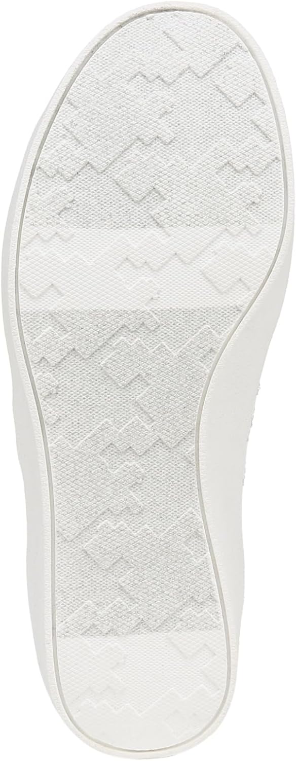 Dr. Scholl's Womens Madison Lace Sneaker White/Black Smooth 10 W - Image 6