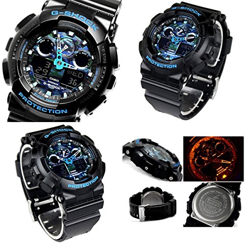 ���q�� �x�@�� ���� �J���t�� ���J���t�� ���w�j G-SHOCK Camouflage 20�C���h�� �v���x���g�E�H�b�` �����Y�iGA-100CB-1A GA-100LY-1A�j (GA-100CB-1A�i�u���[�J���t���j)