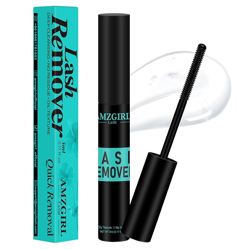 Removedor de cola para extensões de cílios em tufos AMZGIRL LASH, 5 mL