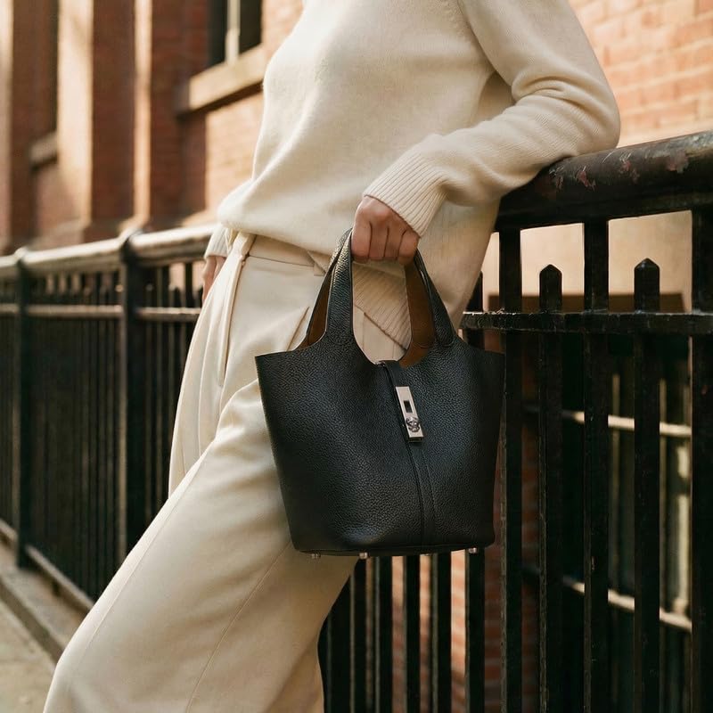 Bolso Tote para mujer con patrón de cocodrilo miniatura 3