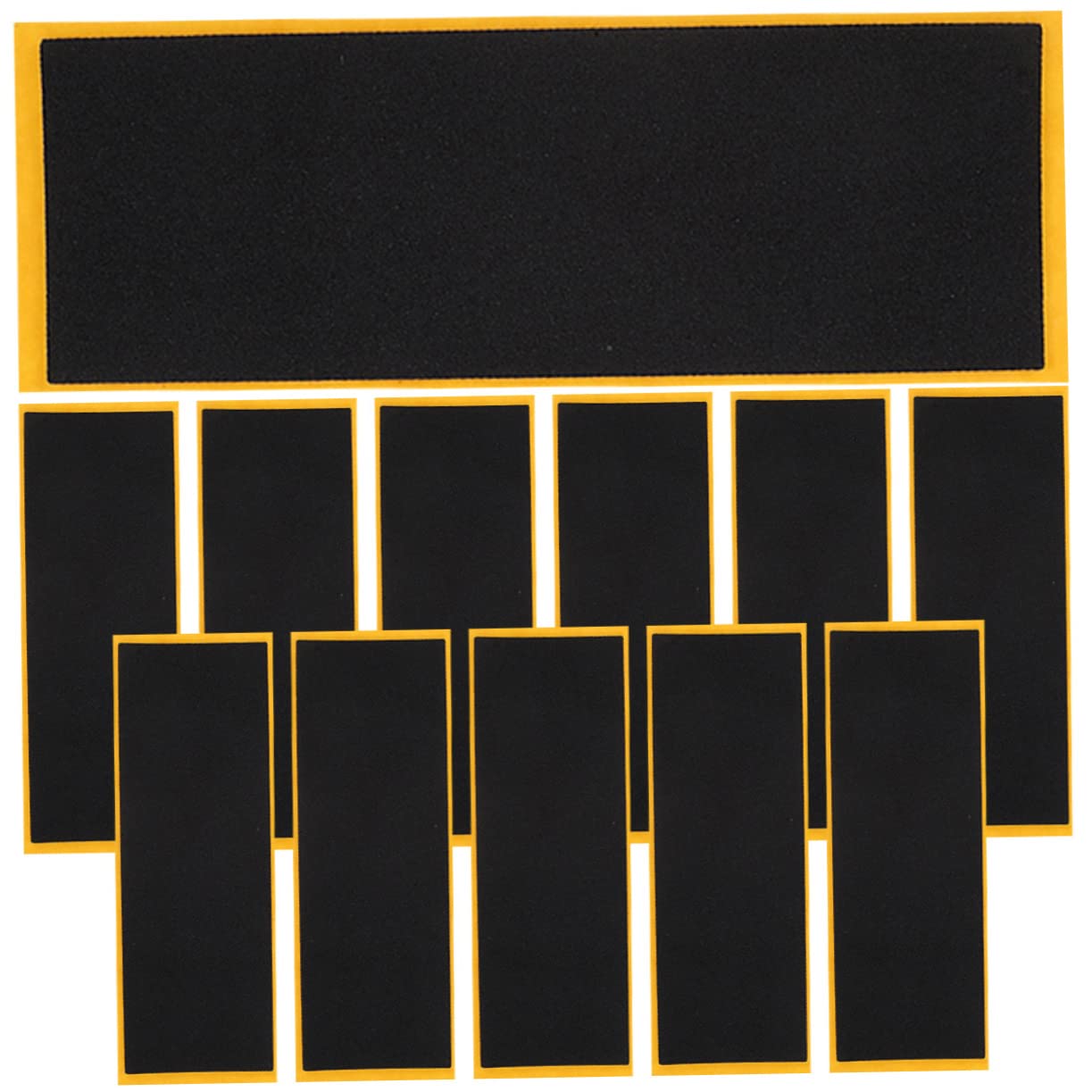 PHENOFICE Grip Tape 12pcs Foam Grip Tape for Skateboard Stickers Anti-Slip Stickers for Finger Skateboard