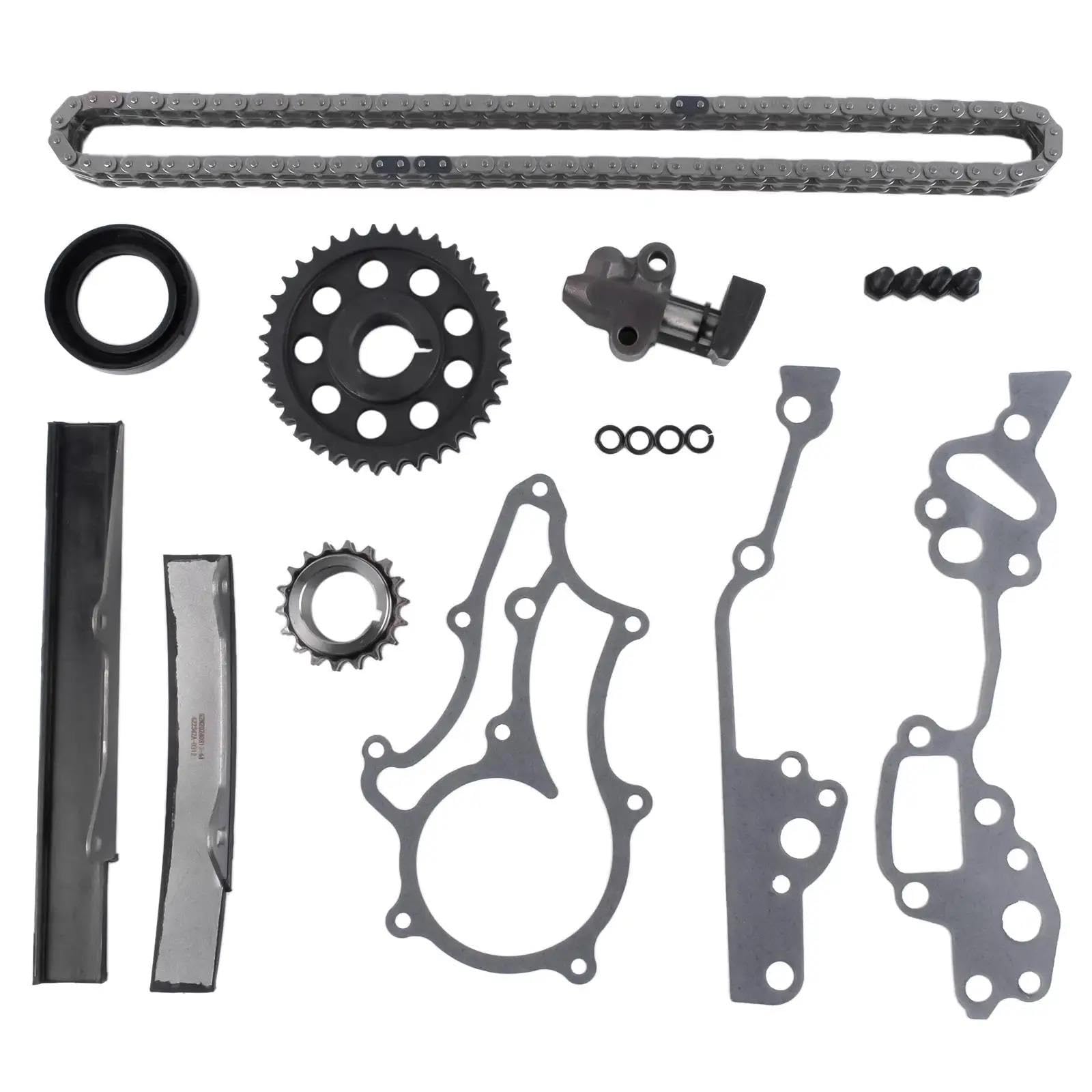 Kit de cadena de distribución y ajustador del árbo Kit Cadena Distribución Coches Accesorios 13523-38011 Para 4Runner Para Celica Para Pickup 2.4L 22R 22RE 22REC 1985-1995