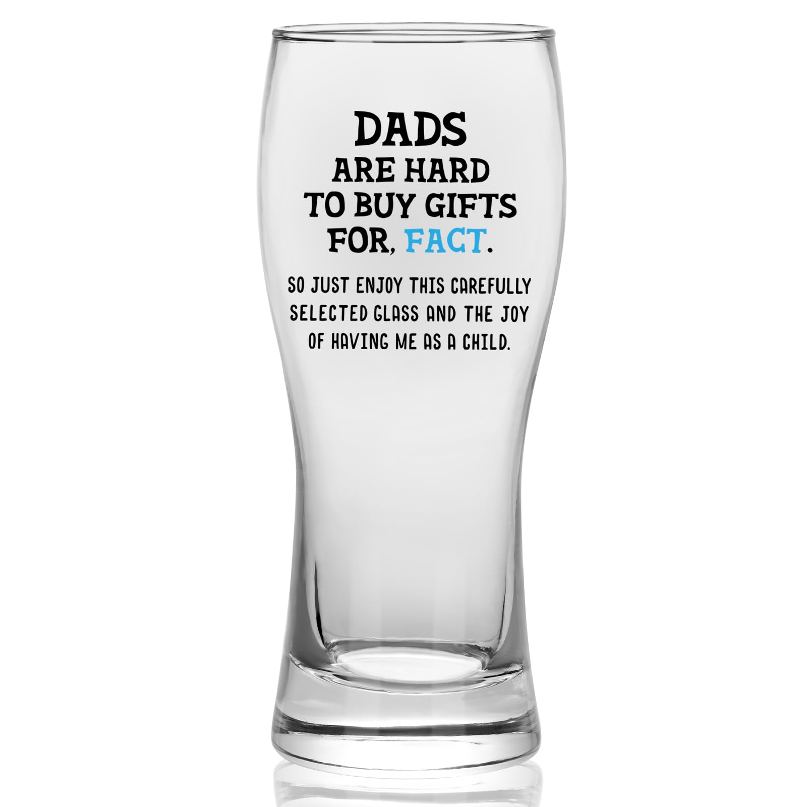 Joymaking Beer Glass Birthday Gifts Dad, Best Dad Gifts, Daddy Glass 460ml — image 1