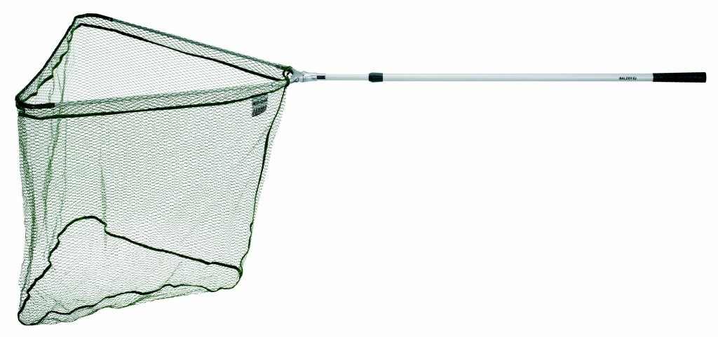 Balzer Kescher Never Hook, Never Smell / 2-Teiliger Allroundkescher / 2,55m / Netz gummiert