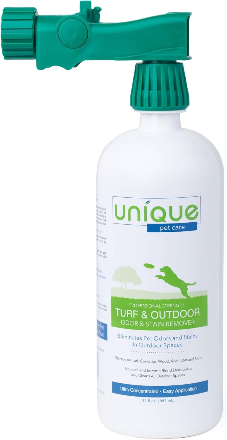 Unique Turf & Outdoor Odor and Stain Remover with Hose