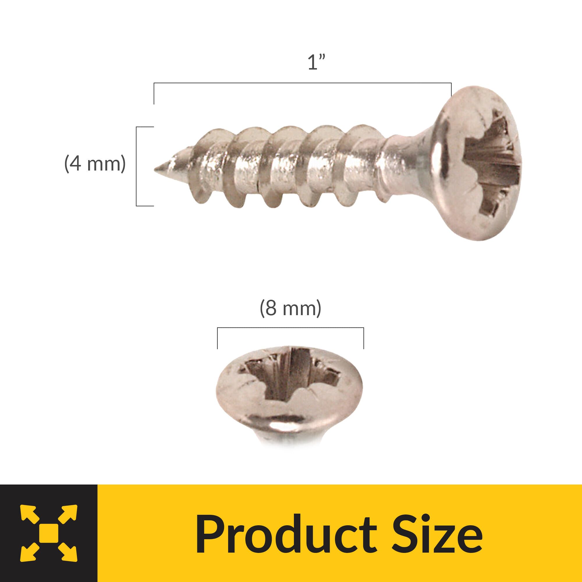 Brixwell SRW311170601 Chipboard Screw with Raised Head Pack of 1000