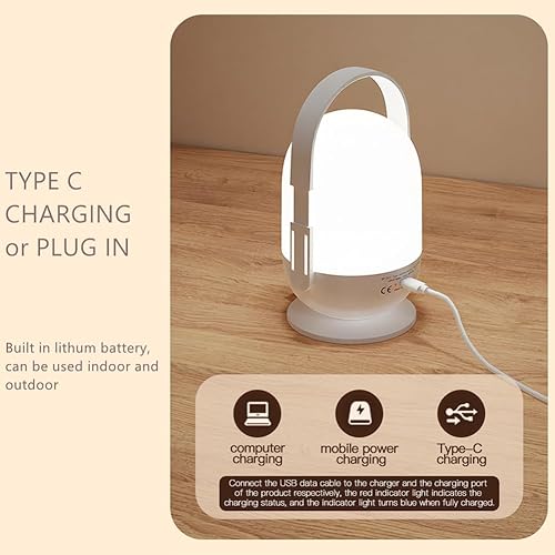 Miniatura 4 de Faroles para cortes de energía, luces recargables regulables, funcionan con pilas, luces portátiles para acampar al aire libre para senderismo,