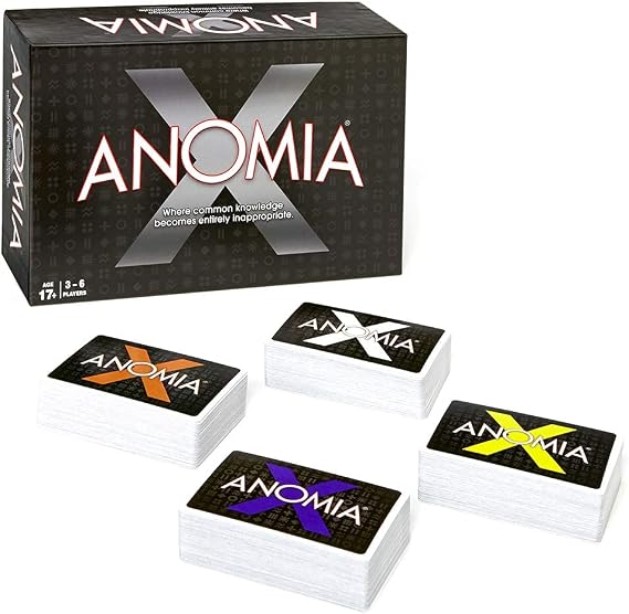 Anomia X Card Game - Anomia Press - Party Game for College Students & Adults - Award Winner - Where Common Knowledge Be Entirely Inappropriate!