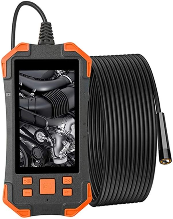Cyfrowa kamera endoskopu 1080p HD 4,3-calowa LCD 4 cm-5m Focal Distance Snake Camera 3000 mAh kamera kontroli wideo z 6 diodami LED