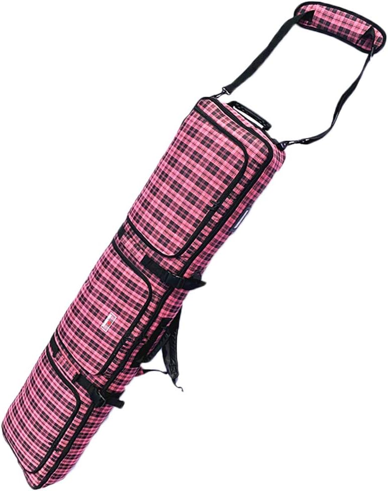 UNISTRENGH Snowboard Bag for Air Travel - Fully Padded Waterproof SnowboardingBag, Durable Multi-Compartment Outdoor Snow Skis Bag