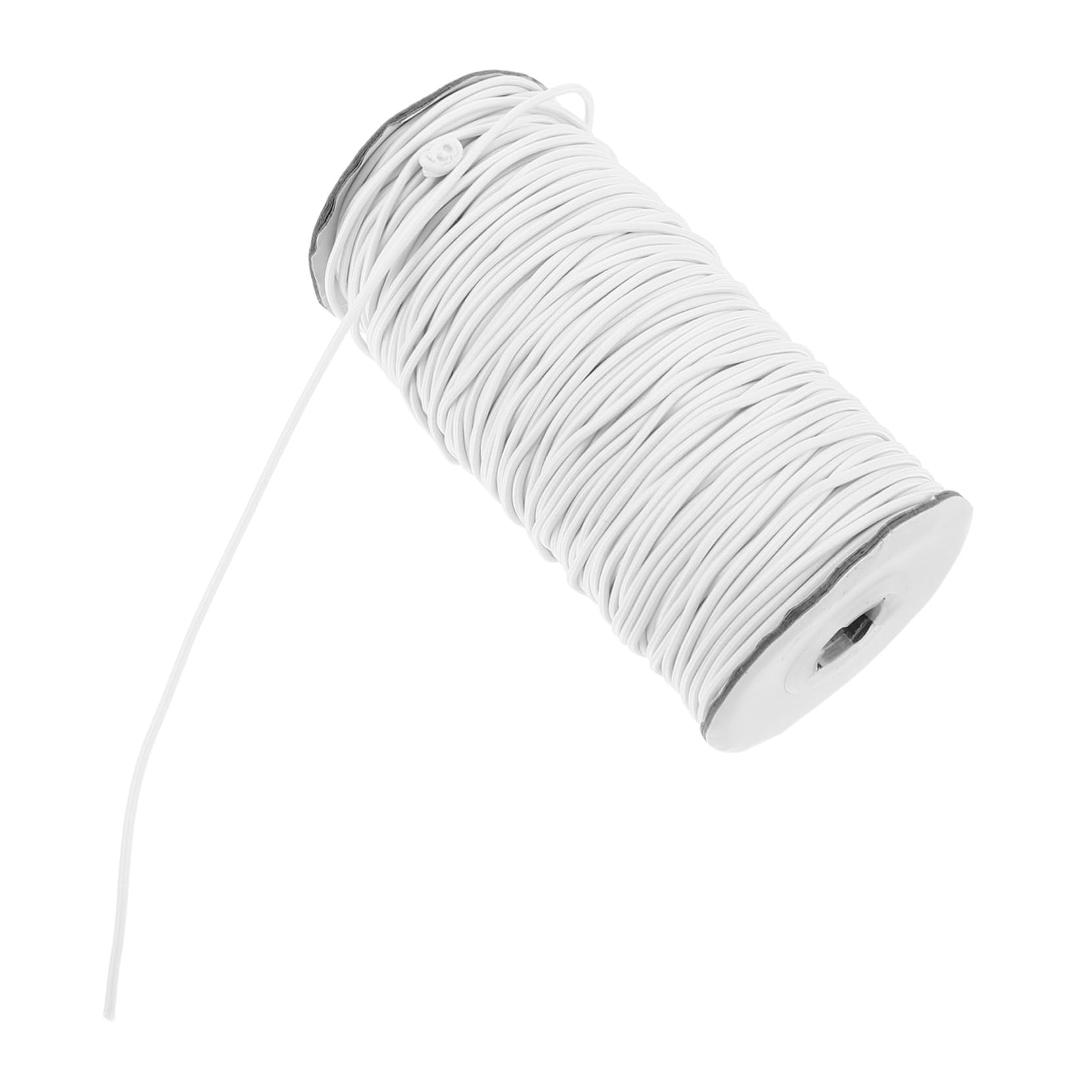 Cordon élastique pour bijoux bracelets bobine fil elastique blanc