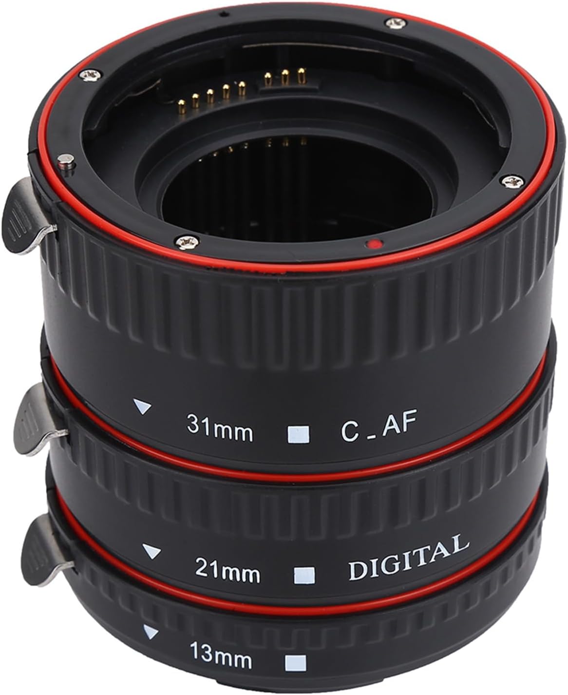 Auto Focusing Macro Extension Lens Adapter Rings Set for EF Mount (EF Mount) Extension Tubes Lightweight Plastic Material 7 Combinations Tubos de Extensión for DSLR Cameras