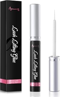 Super Strong Hold False Eyelash Glue, Lash Lifting Glue White, EyeLash Strip Adhesive Latex Free Professional Long Lasting For Eyelash Curl 7ml 0.24oz