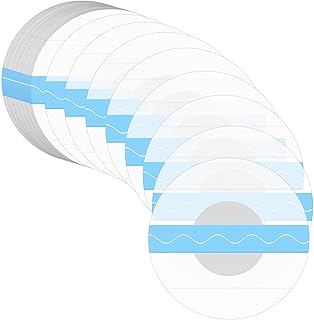 Freestyle Libre Sensor Covers, 50 Pack Waterproof Libre Adhesive Patches Transparent CGM Patches Without Glue