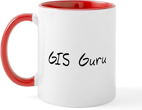 Vista 11 de CafePress GIS Guru - Taza de café de cerámica, taza de té, 11 onzas