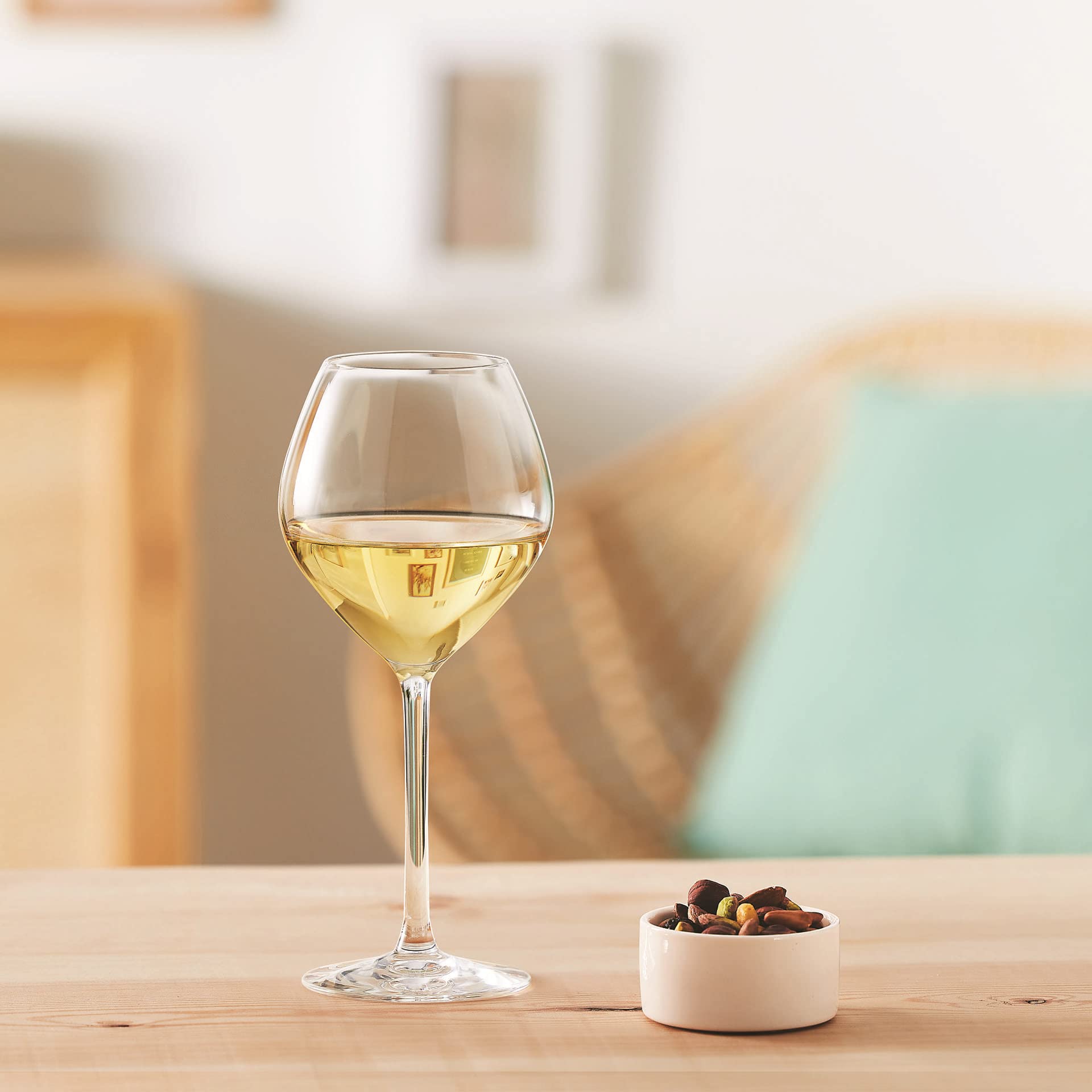 Chef&Sommelier - Collection Cheer Up - 6 verres à vin blanc 35 cl en Cristallin - Verres Modernes et Élégants - Résistance Hors Norme - Transparence Absolue (Lot de 2)