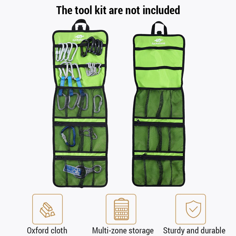 Bolsa de almacenamiento colgante para escalada Quickdraw