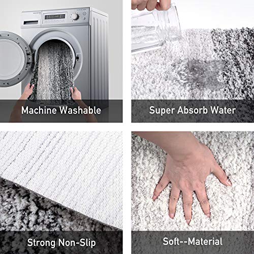 J JULONE Indoor Doormat Front Door Mat Non Slip Rubber Backing