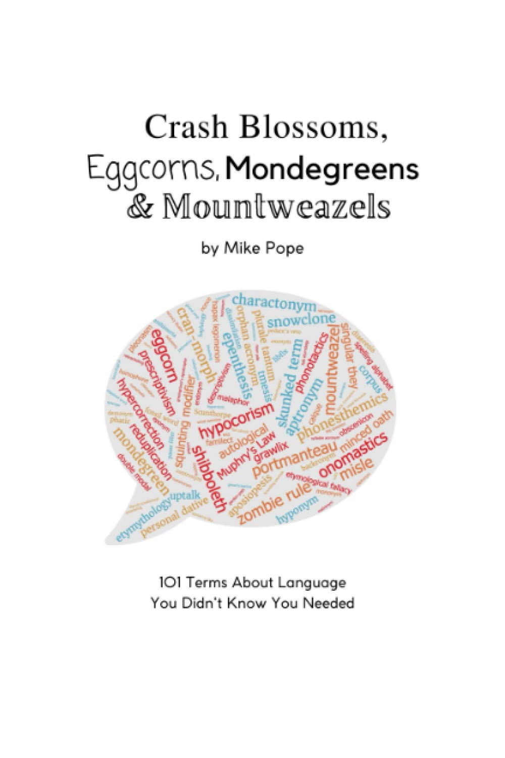 Crash Blossoms, Eggcorns, Mondegreens & Mountweazels: 101 Terms About Language That You Didn't Know You Needed