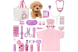 Meland Doctor Kit Set for 3-5 Year Old Girls
