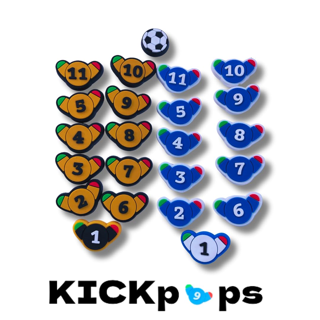 Amazon.co.jp: 2025new サッカー戦術ボード用マグネット, 番号