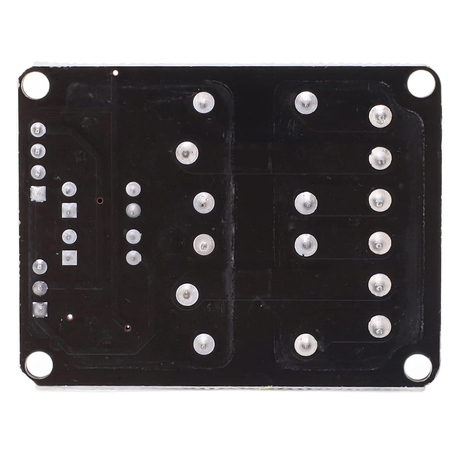 5Pcs High Power 2 Channel Relay Module with Optocoupler Isolation ABS Plastic Construction for Microcontroller Industrial Automation and Smart Home Projects