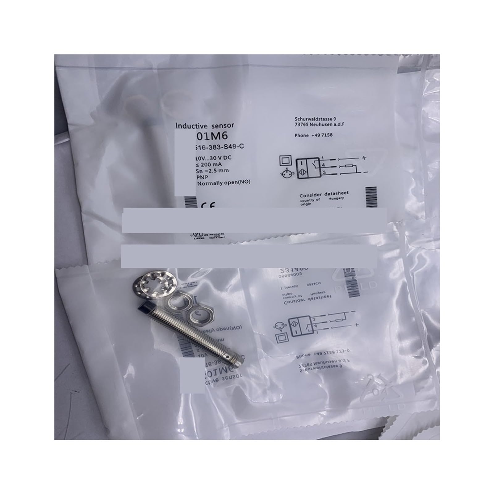 Capteur de proximité 516-356-S4-W switch inductif détection position - 2