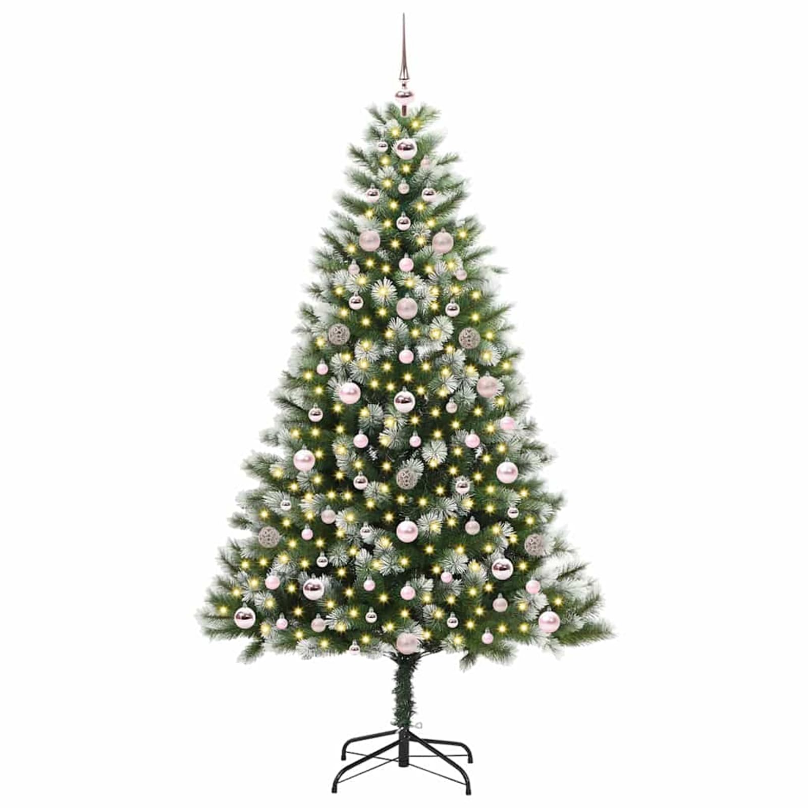 Tidyard Árbol de Navidad Artificial Moderno con Luces LED - Decoración Elegante para Interior y Exterior Modelo YFXQY-3395444ES