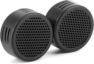 kastanox enterprises Portable Mini Car Tweeter Speakers Pair, Super Tweeters for Car Audio System, Clear Treble Sound Loud... Price In India