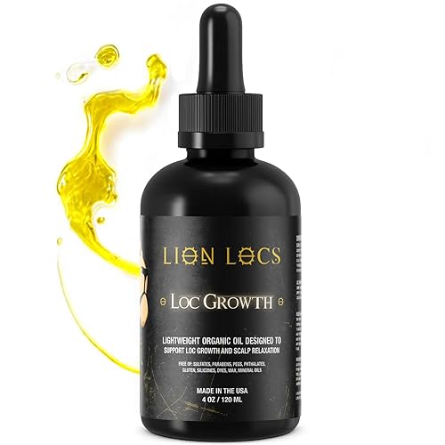 Miniatura 1 de Aceite para el crecimiento del cabello y el cuero cabelludo de León | Estilo ligero para rastas, trenzas, trenzas, trenzas de imitación, trenzas de