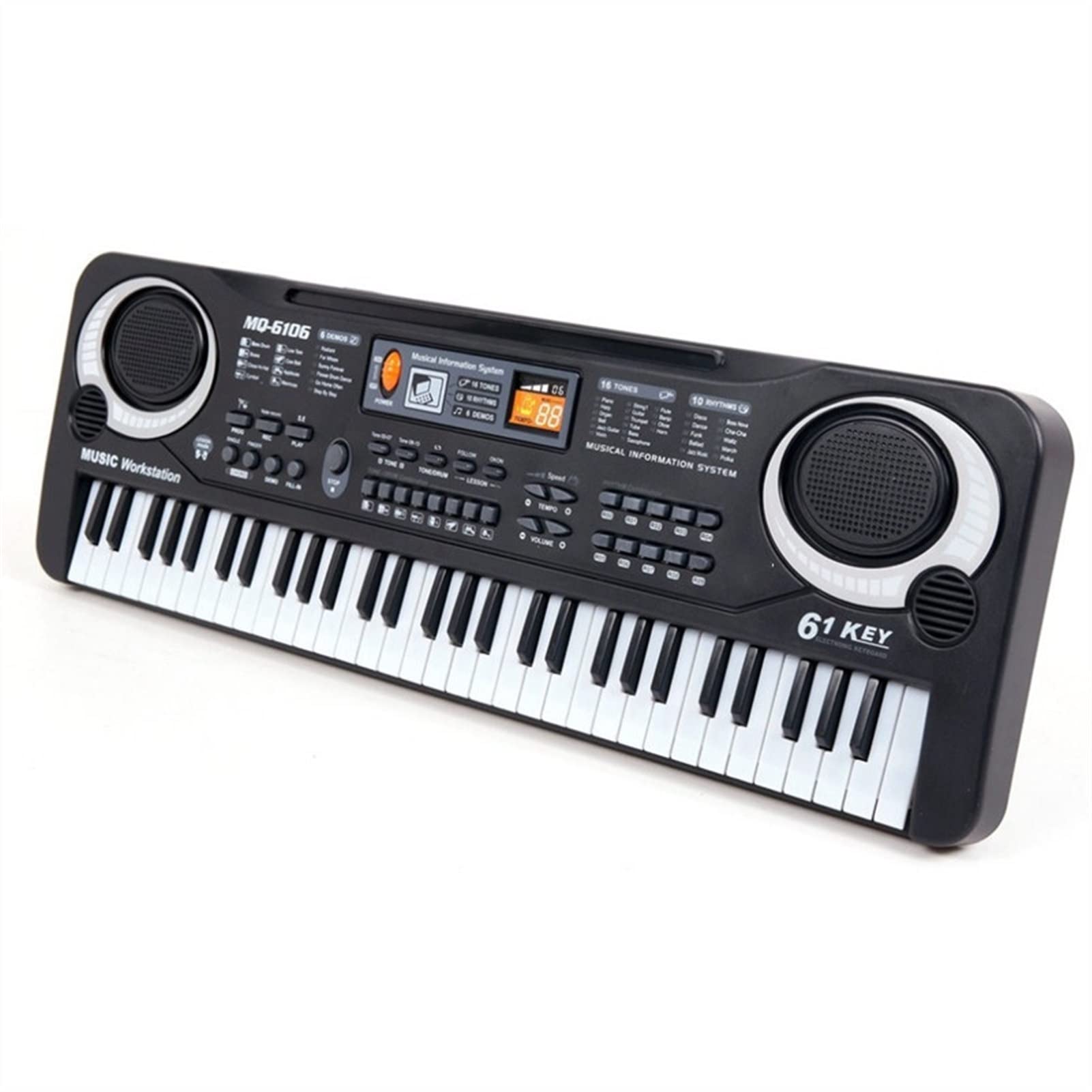 61 Chiavi Musica Digitale Tastiera Elettronica Piano Elettrico Tastiera Pianoforte