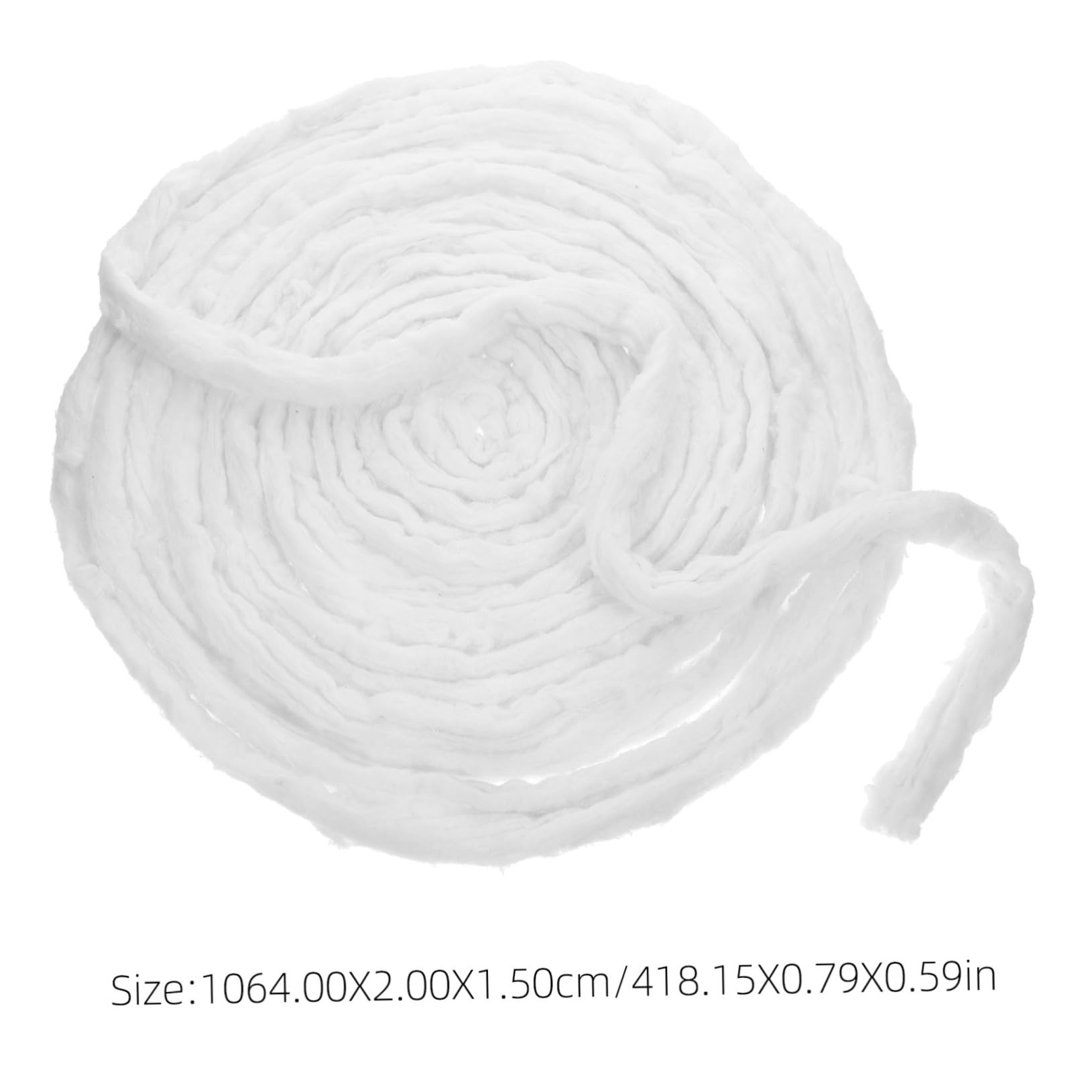 IWOWHERO Hairdressing Cotton Coils Beauty Coil Strips Cotton Roll Large Hair Perm Strips Hair Salon Perm Tools