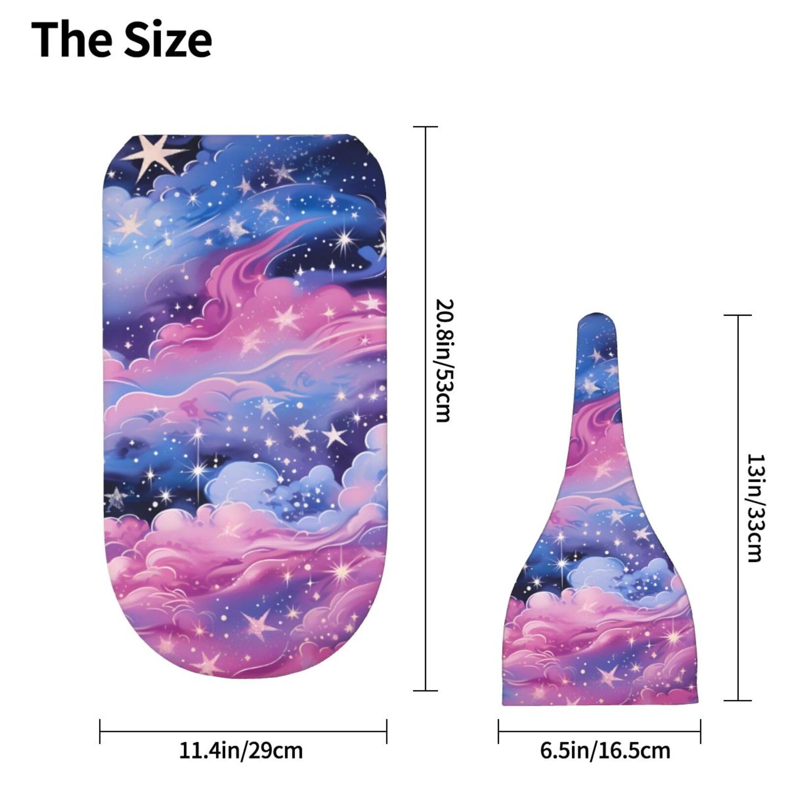 3D Stars Swaddle Coperta E Cappello Set Per Neonati Avvolgere Accogliente Per Neonati Bambino Comfort 29x53 cm