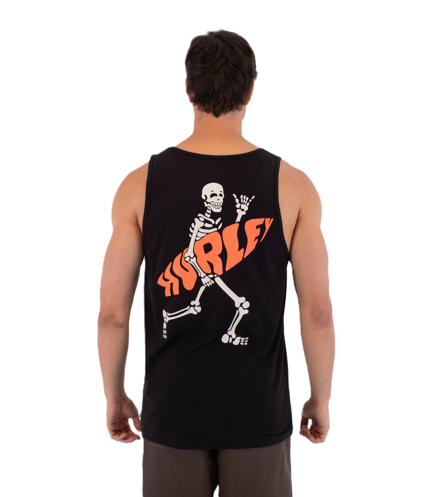 Hurley Flamengue Tank T-Shirt Hombre (Pack de 1)