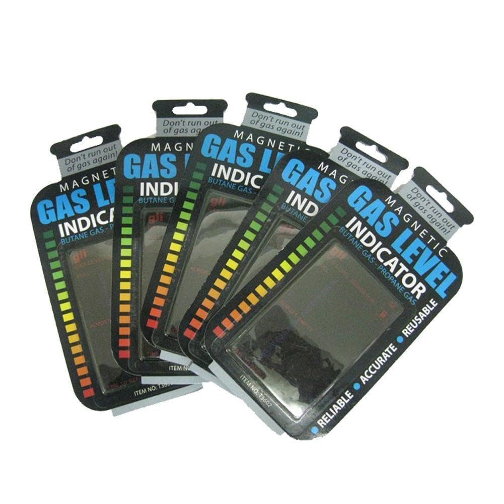 1 indicateur de niveau de gaz pratique propane, butane, GPL, carburant, réservoir de gaz, indicateur de niveau de remplissage, accessoire de mesure magnétique